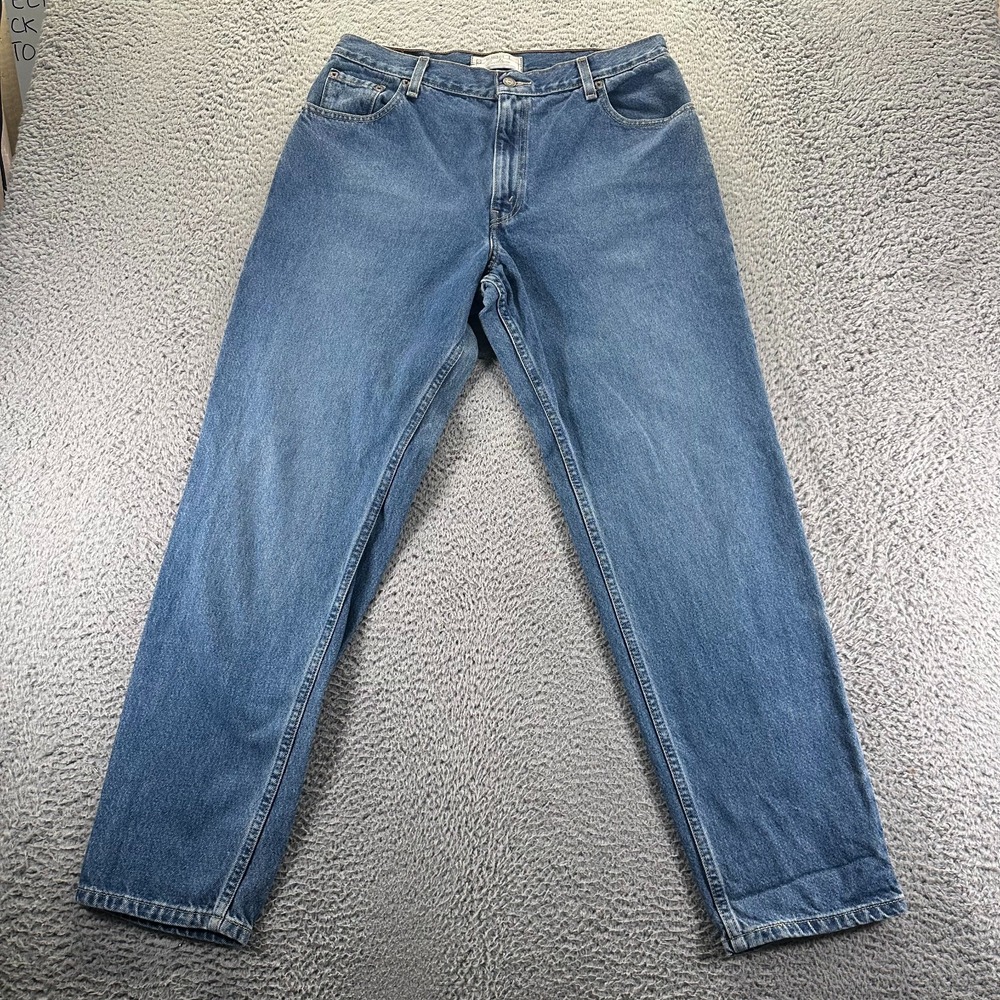 VTG Signature by Levi Strauss Jeans Men 34x34 Blue Cotton Denim Straight Relaxed